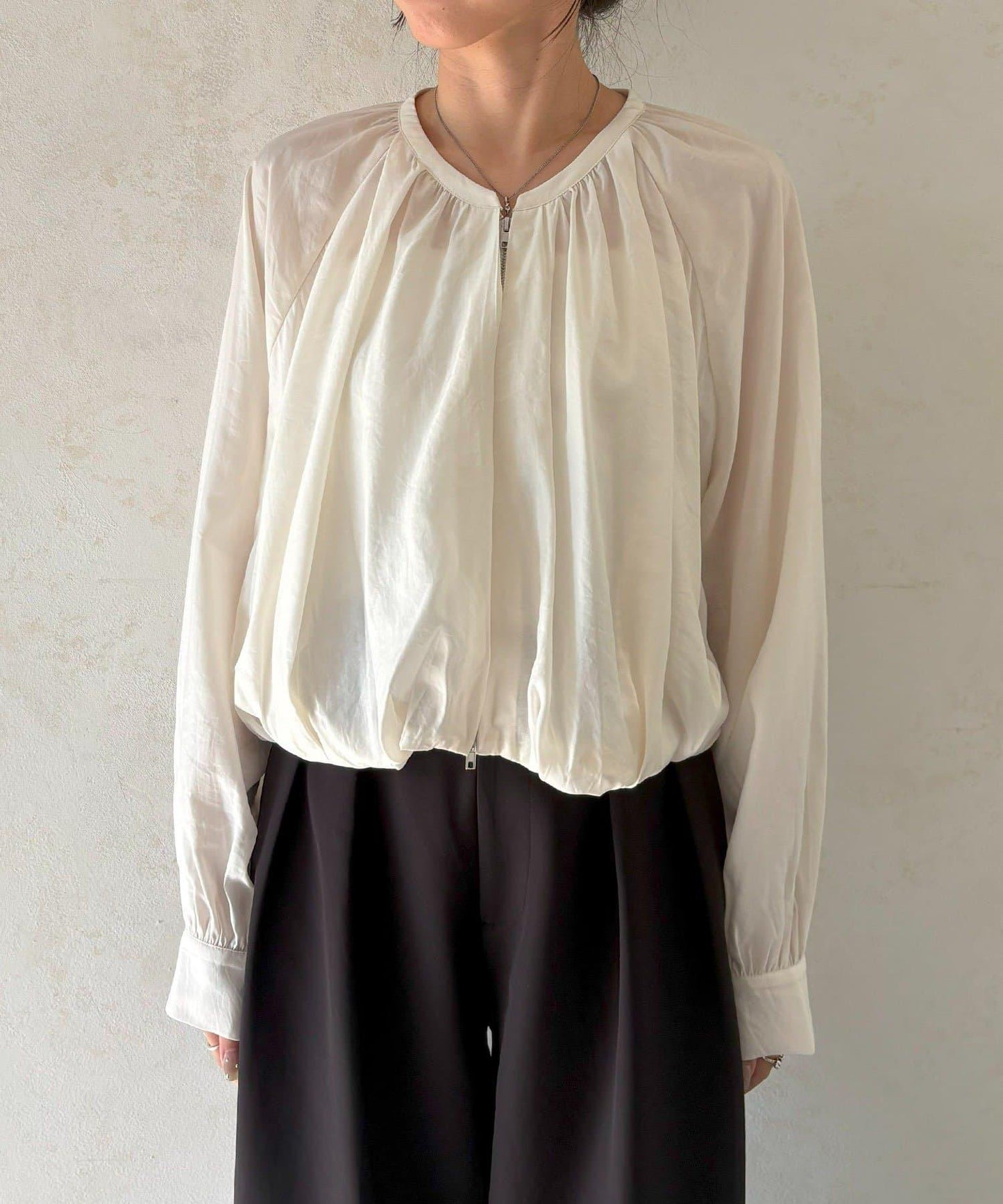 【CAPRICIEUX LE'MAGE】無領圓領夾克