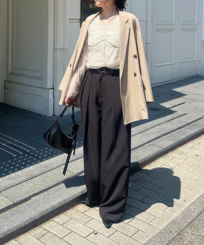 植絨波點設計 襯衫 再販款