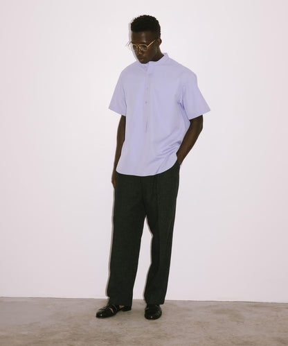 new basic THOMAS MASON拼接帶套頭襯衫