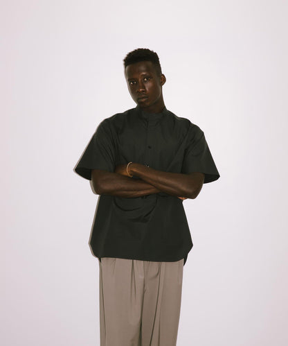 new basic THOMAS MASON拼接帶套頭襯衫