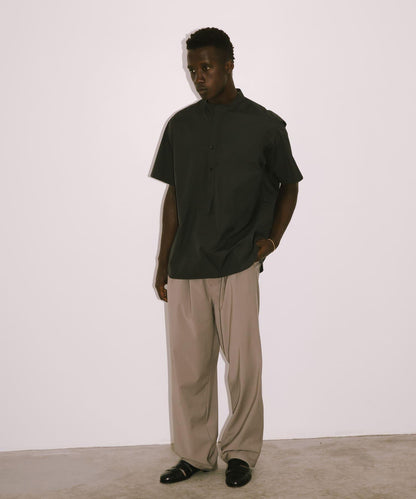 new basic THOMAS MASON拼接帶套頭襯衫