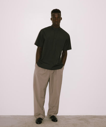 new basic THOMAS MASON拼接帶套頭襯衫