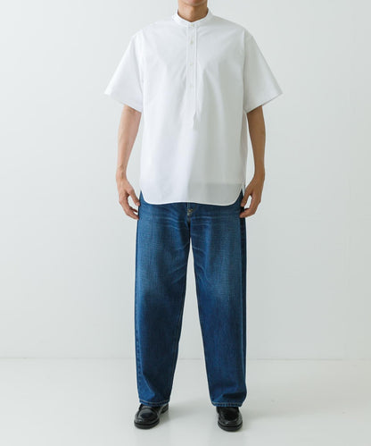 new basic THOMAS MASON拼接帶套頭襯衫