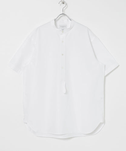 new basic THOMAS MASON拼接帶套頭襯衫