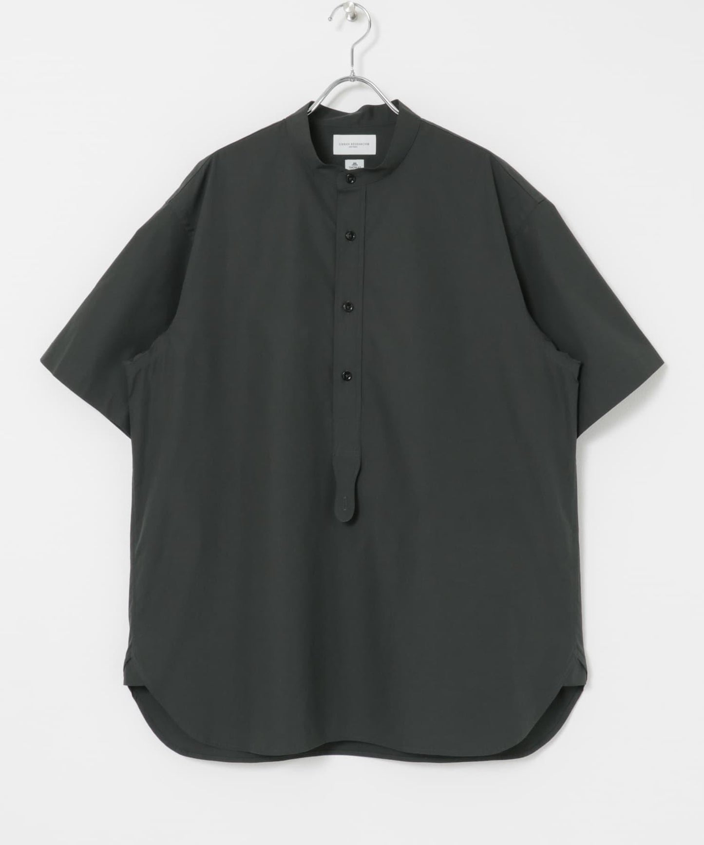 new basic THOMAS MASON拼接帶套頭襯衫