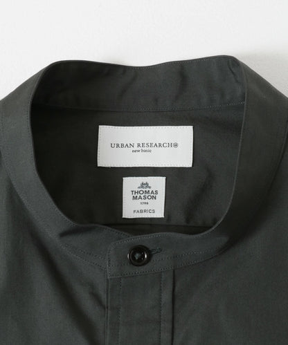 new basic THOMAS MASON拼接帶套頭襯衫