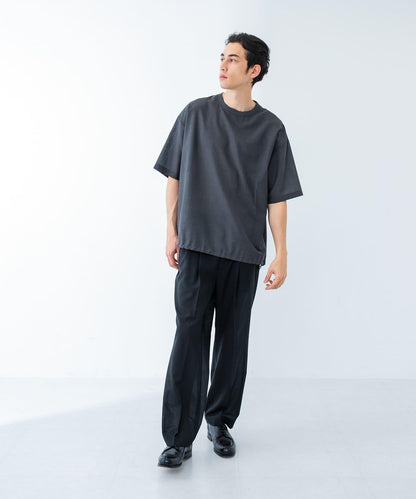 可水洗羊毛精紡西裝褲