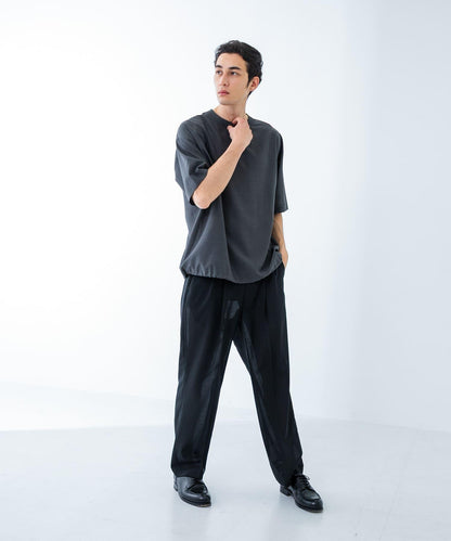 可水洗羊毛紗線短袖T恤