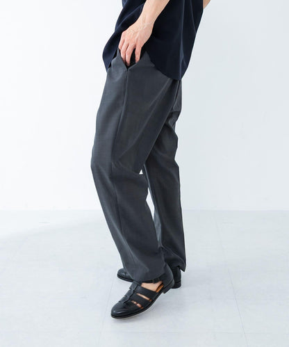 可水洗羊毛精紡西裝褲