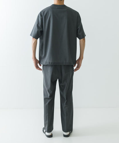 可水洗羊毛精紡西裝褲