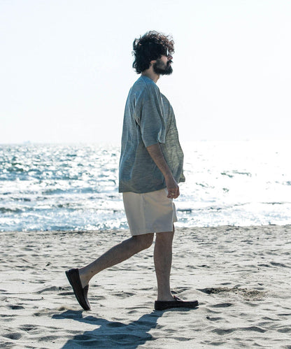 new basic 可水洗美麗諾羊毛短袖T恤