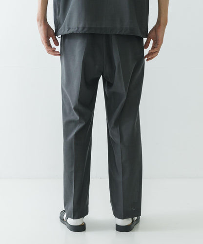 可水洗羊毛精紡西裝褲