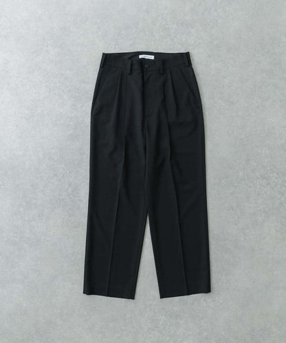 可水洗羊毛精紡西裝褲