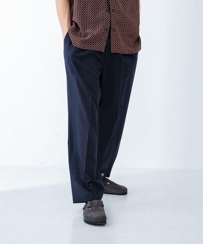 可水洗羊毛精紡西裝褲