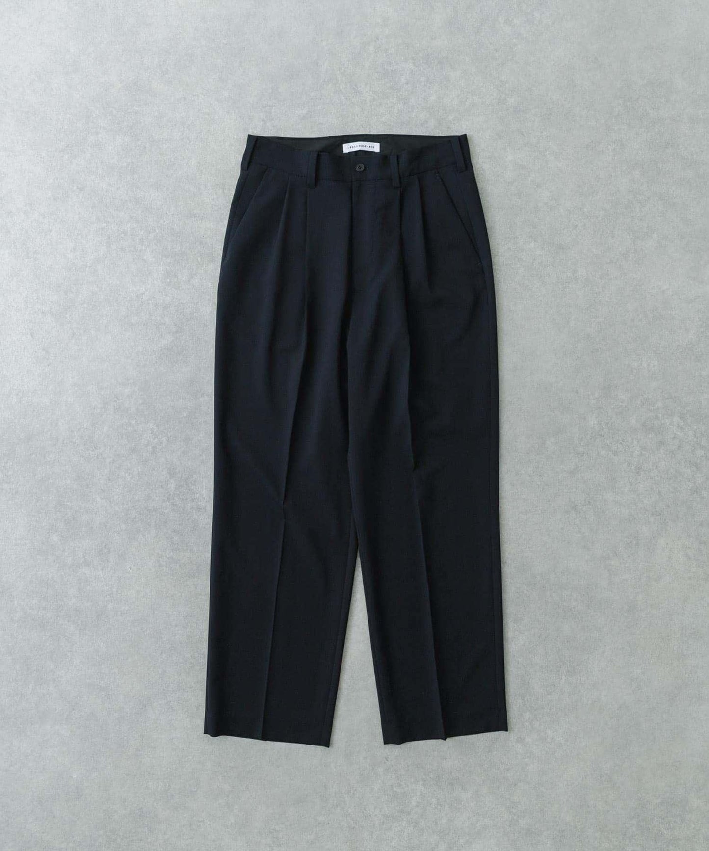 可水洗羊毛精紡西裝褲