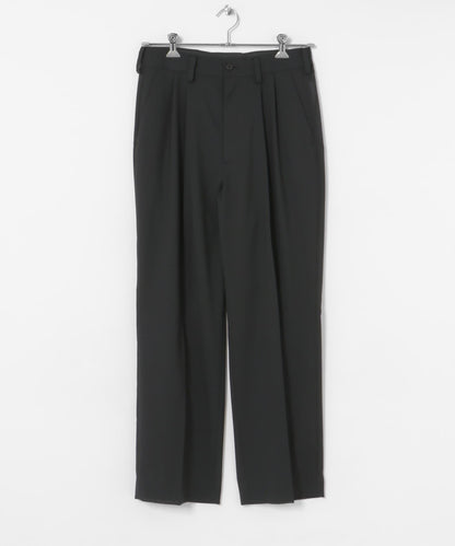 可水洗羊毛精紡西裝褲