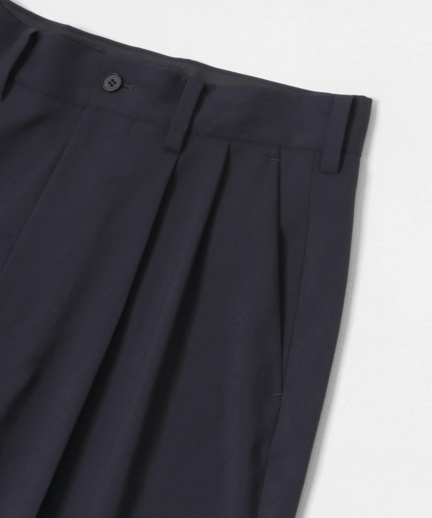 可水洗羊毛精紡西裝褲