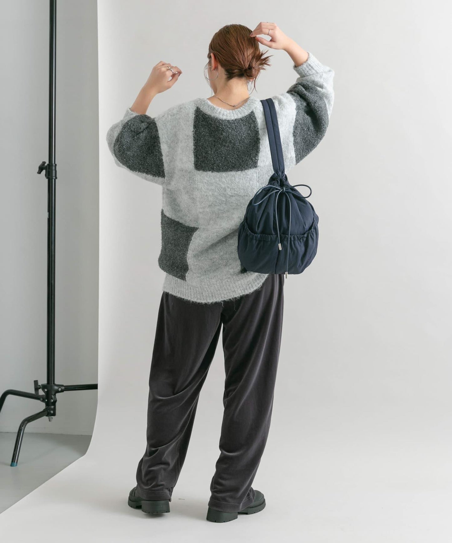 天鵝絨休閒長褲