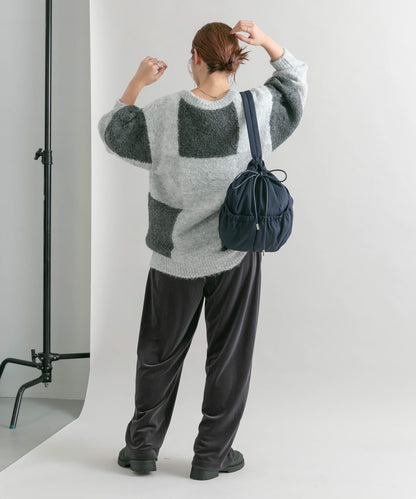 天鵝絨休閒長褲