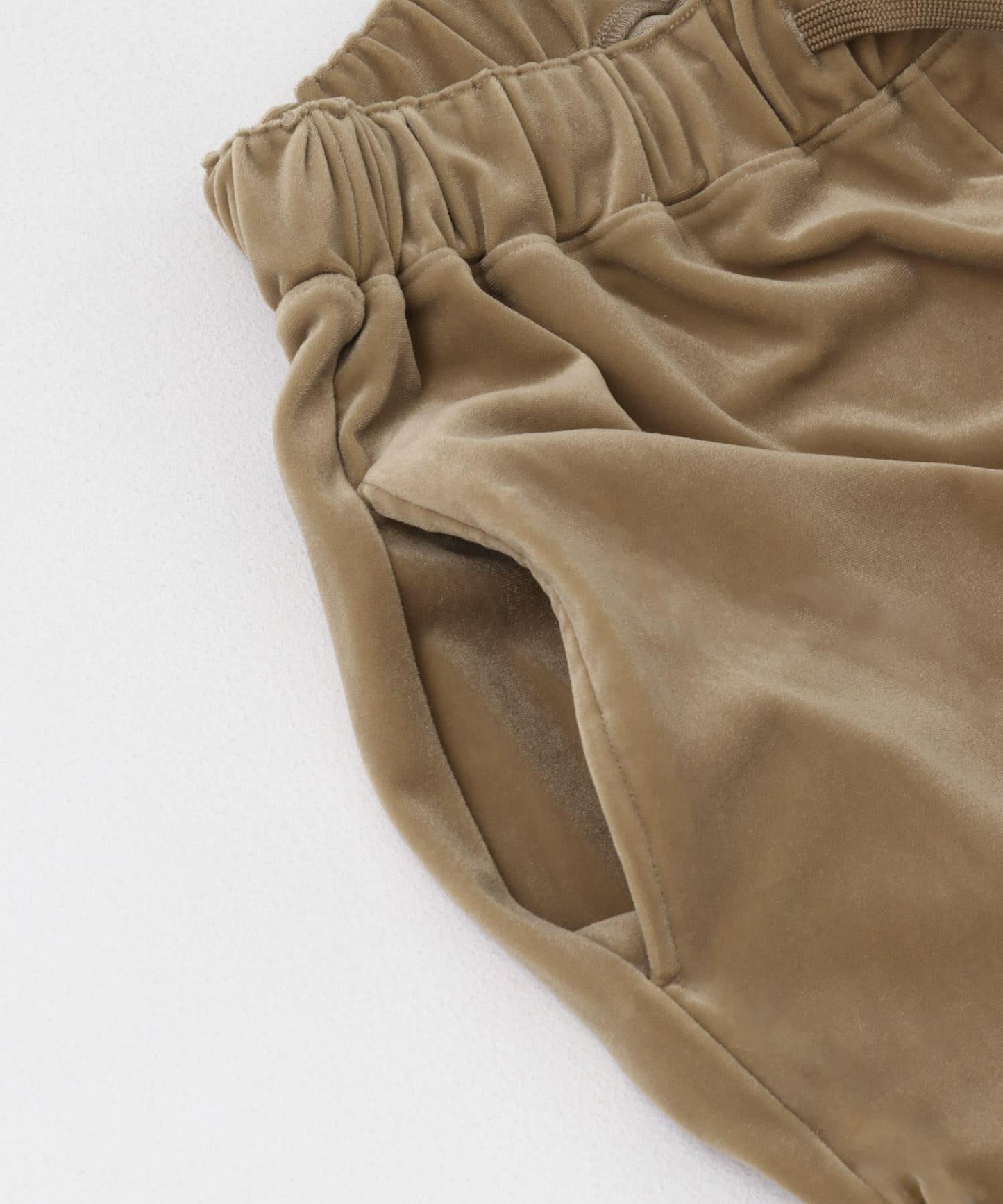 天鵝絨休閒長褲