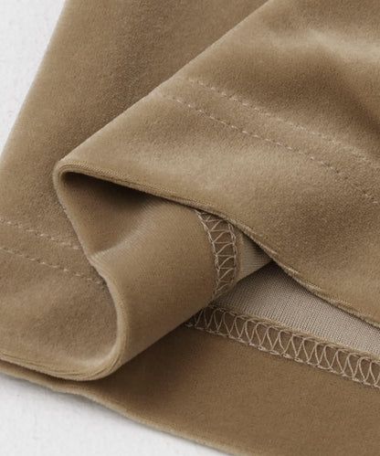 天鵝絨休閒長褲