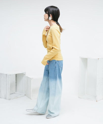 鏤空羅紋針織衫