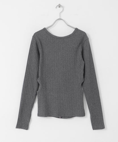 鏤空羅紋針織衫