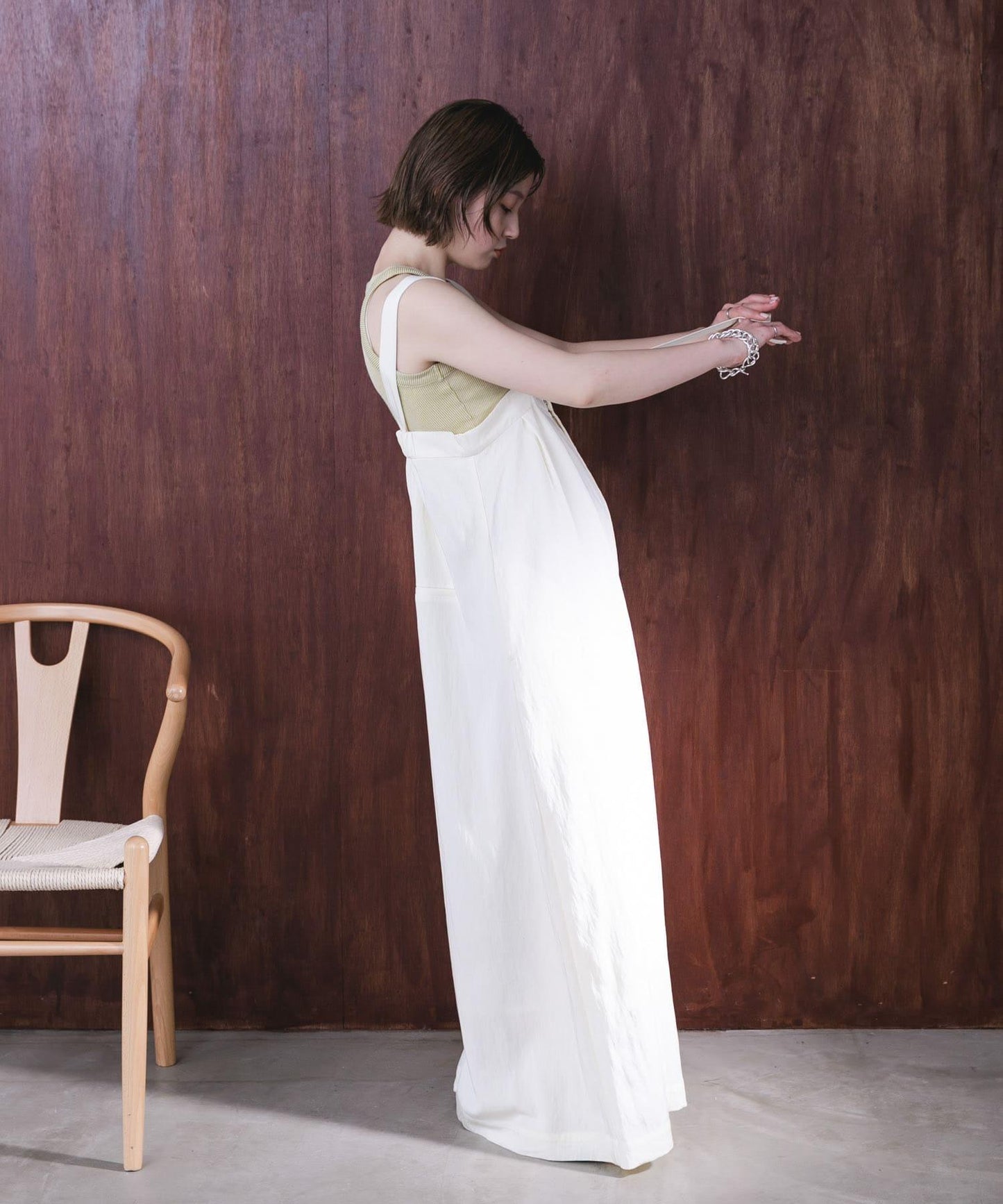 2尺碼可選寬肩帶連體褲