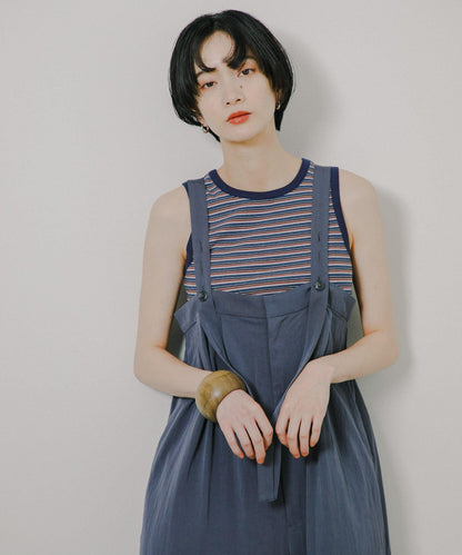 2尺碼可選寬肩帶連體褲