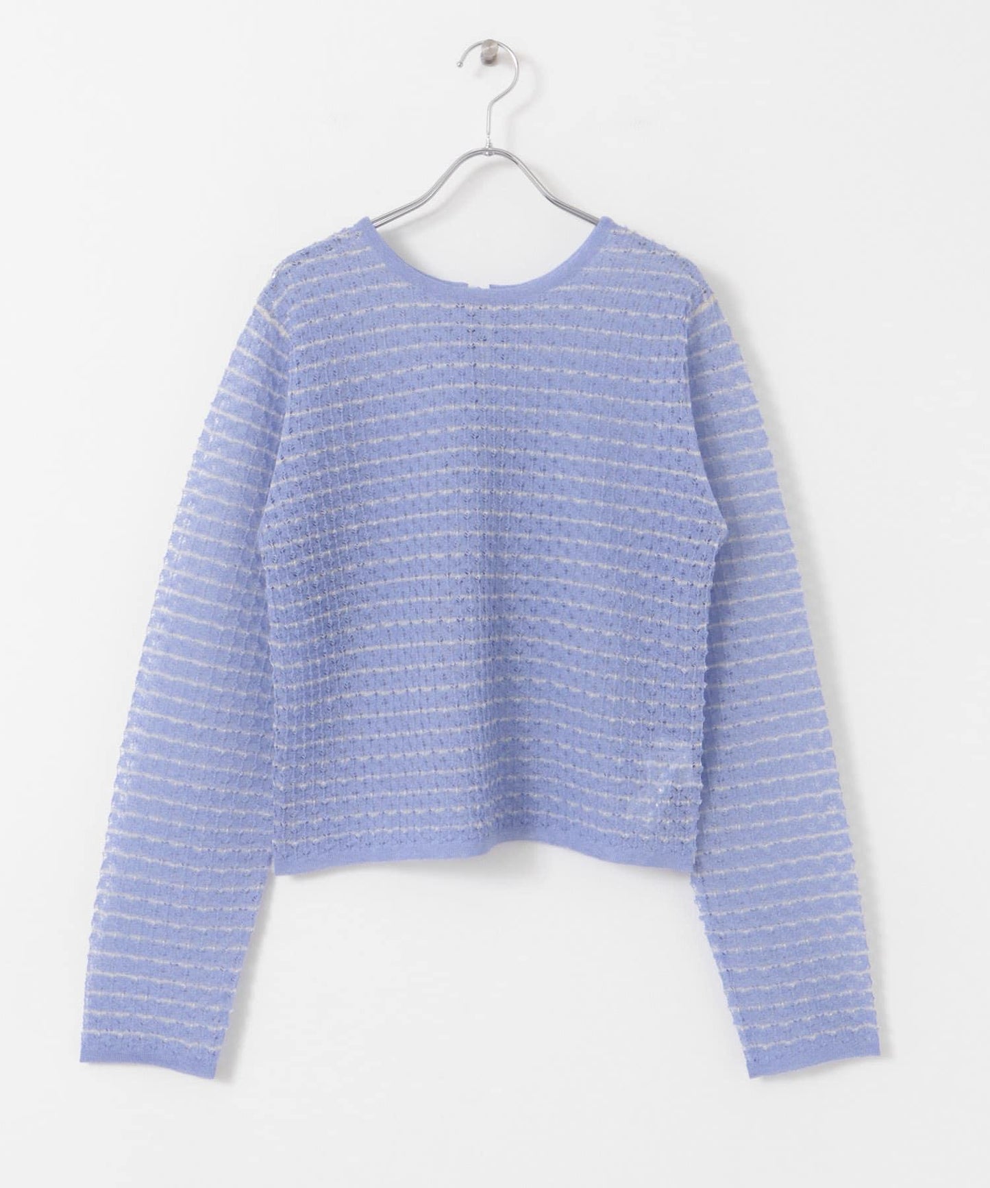 2WAY立體感透視針織衫