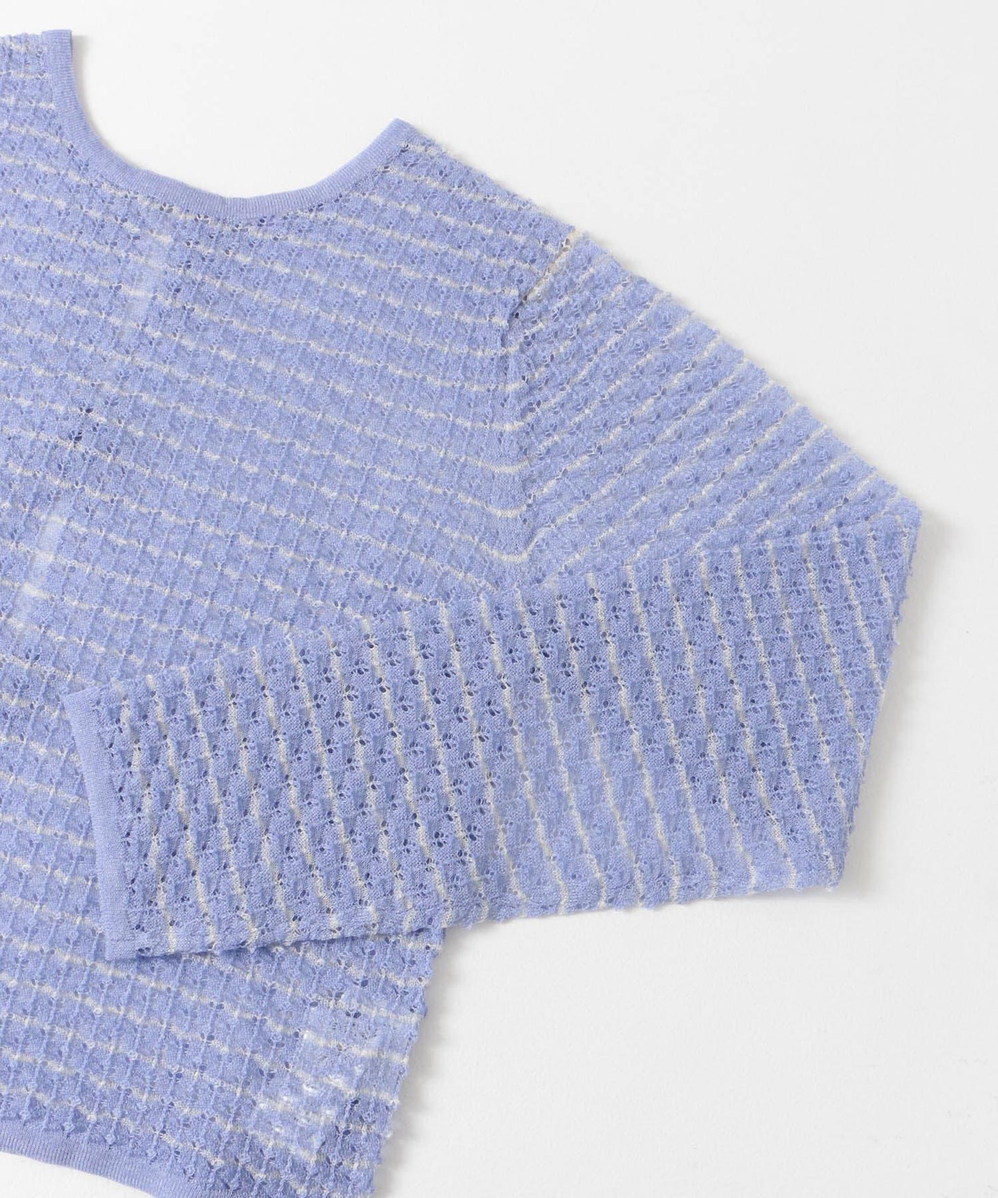 2WAY立體感透視針織衫