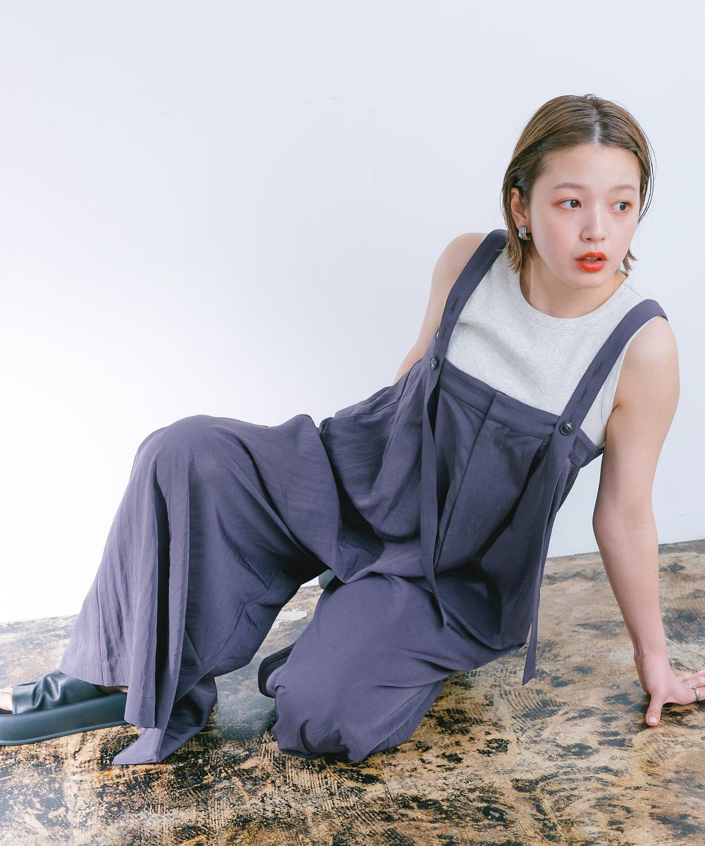 2尺碼可選寬肩帶連體褲