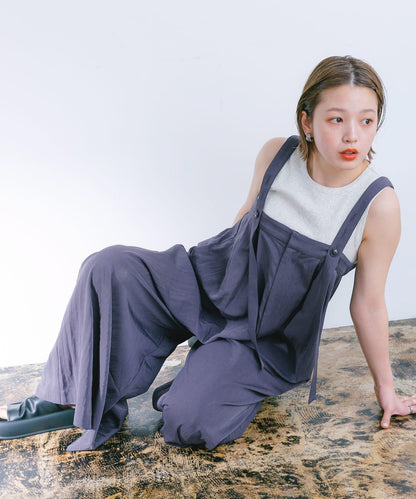2尺碼可選寬肩帶連體褲