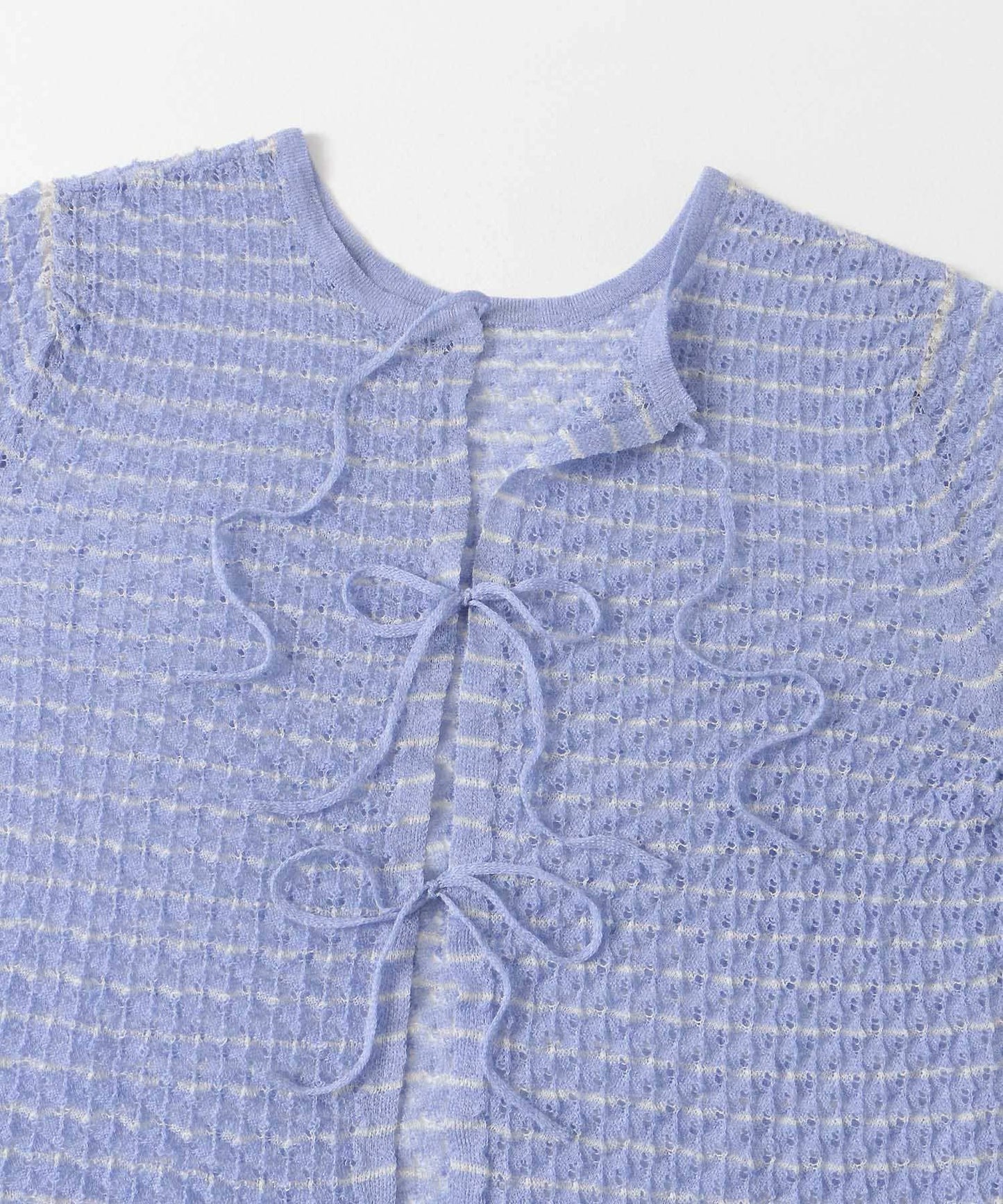 2WAY立體感透視針織衫