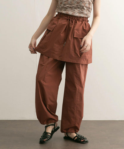 裙裝套裝降落傘褲