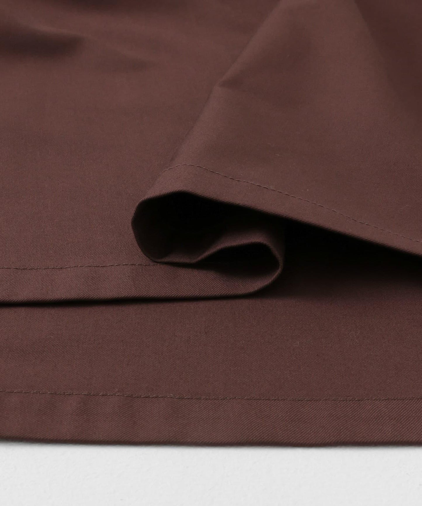 肩部褶皺設計迷你連衣裙