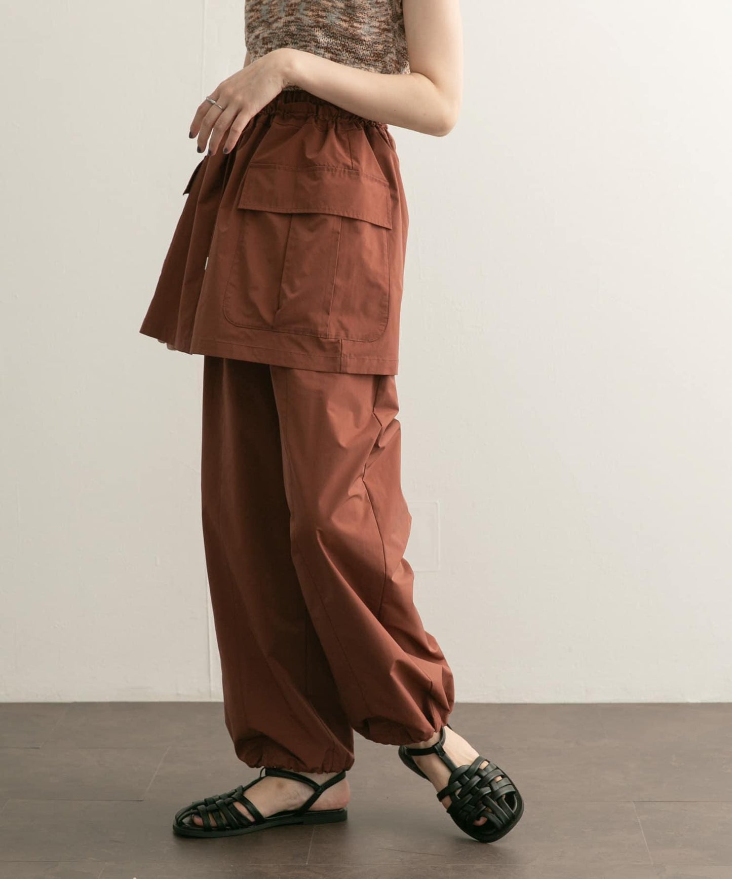 裙裝套裝降落傘褲