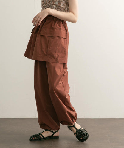 裙裝套裝降落傘褲