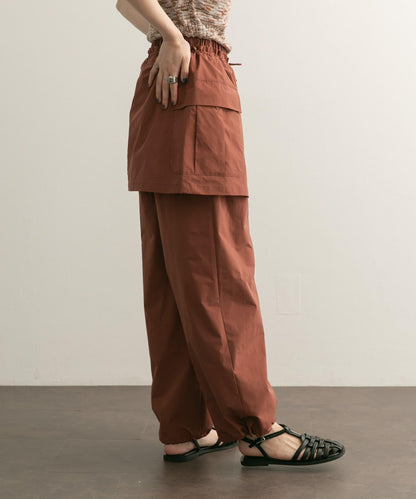 裙裝套裝降落傘褲