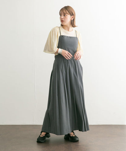 荷葉邊袖透視針織衫