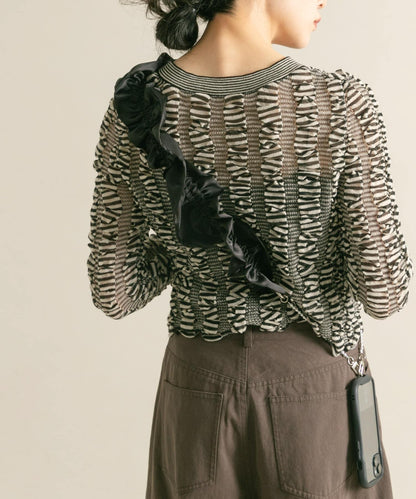 荷葉邊褶皺多功能肩帶