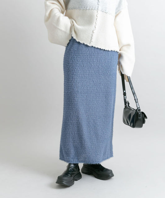 亮片羽毛半身裙