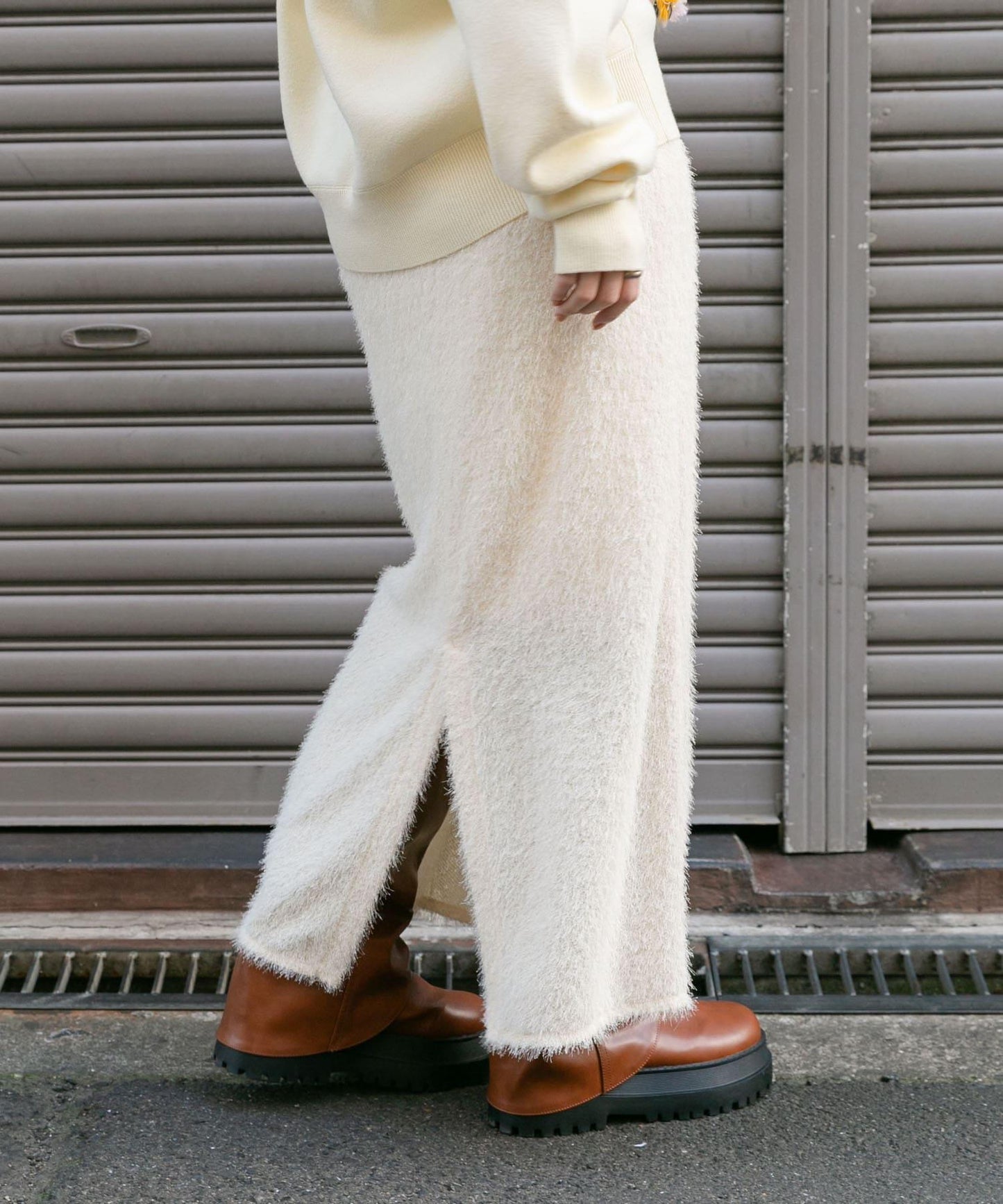 亮片羽毛半身裙