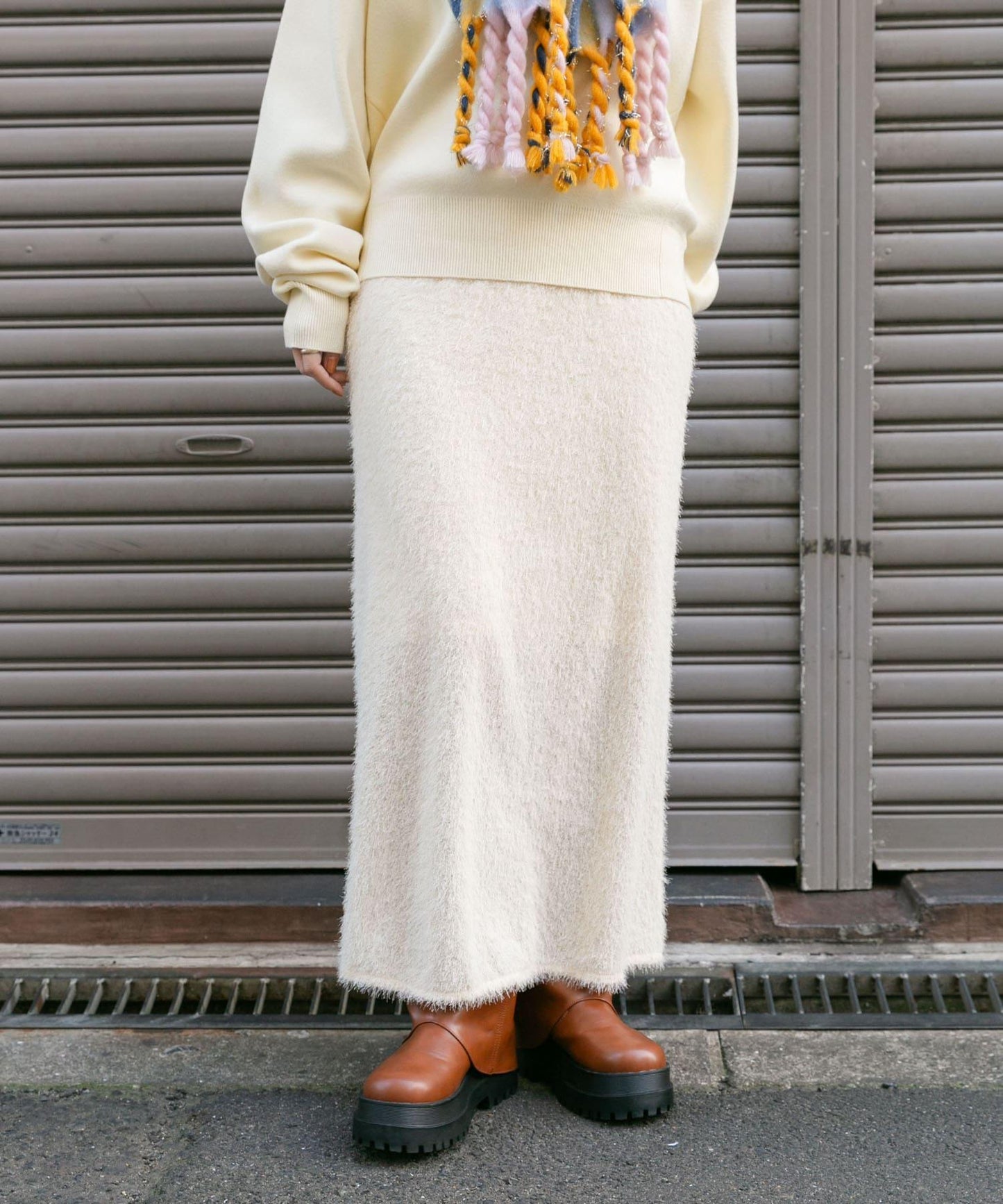 亮片羽毛半身裙