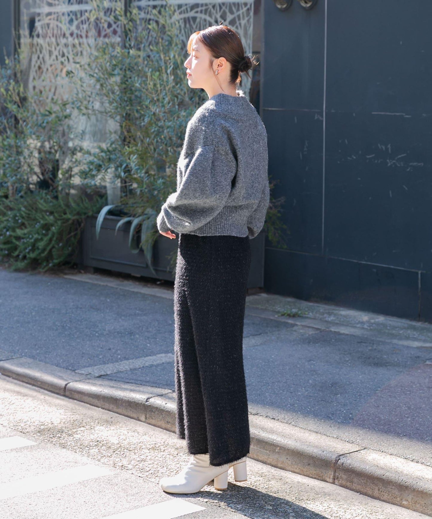 亮片羽毛半身裙