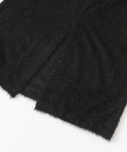 亮片羽毛半身裙