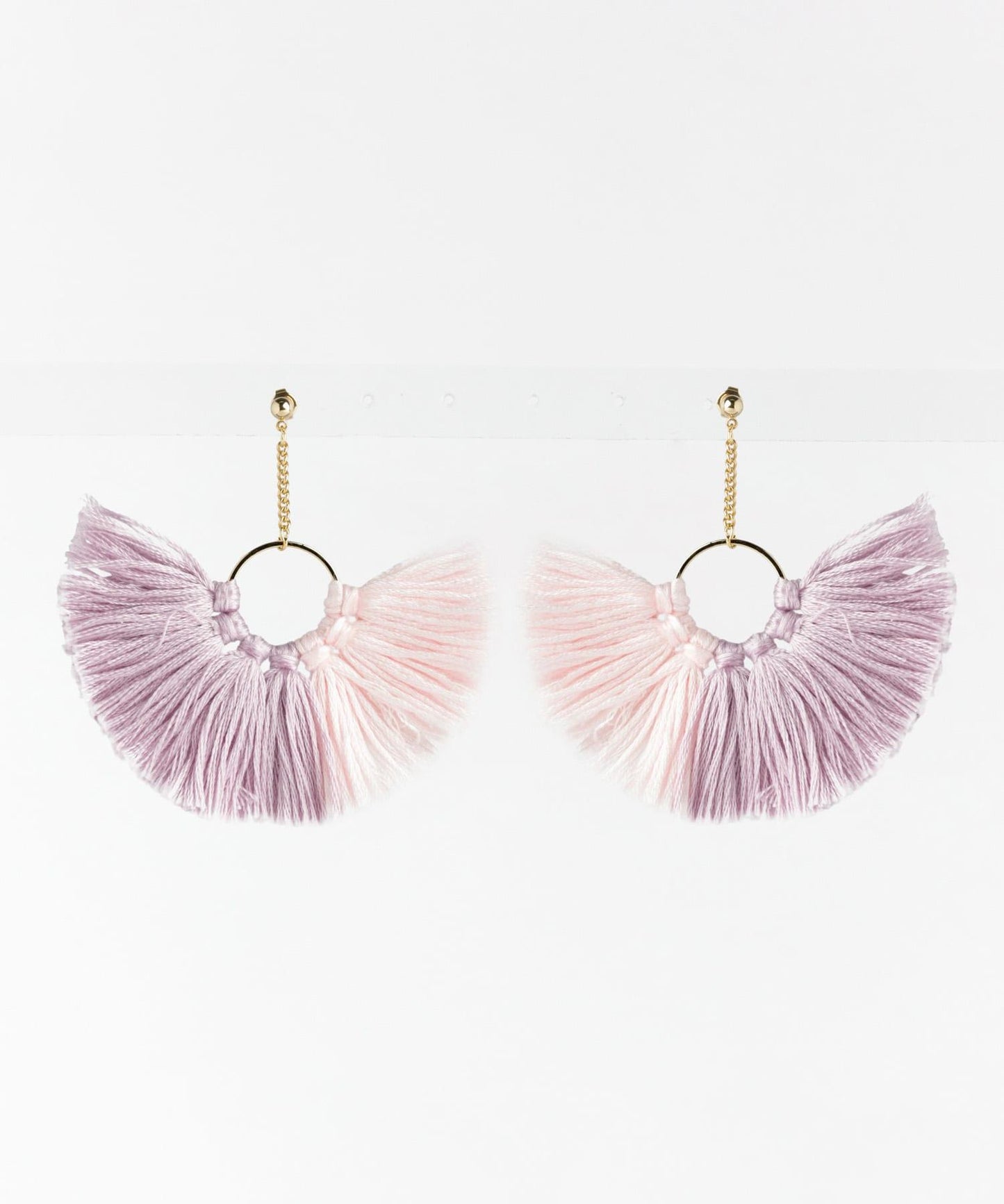 立體流蘇耳環∴