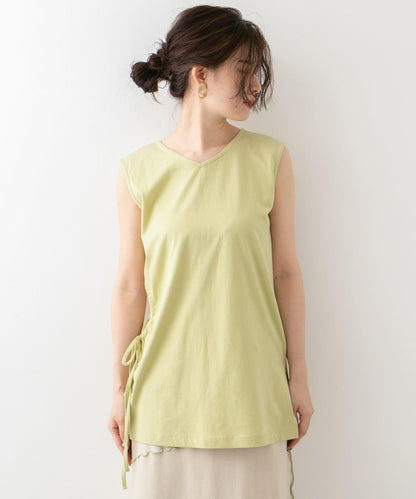 腰部開口設計寬鬆套頭衫