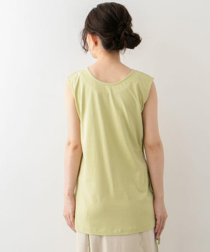 腰部開口設計寬鬆套頭衫