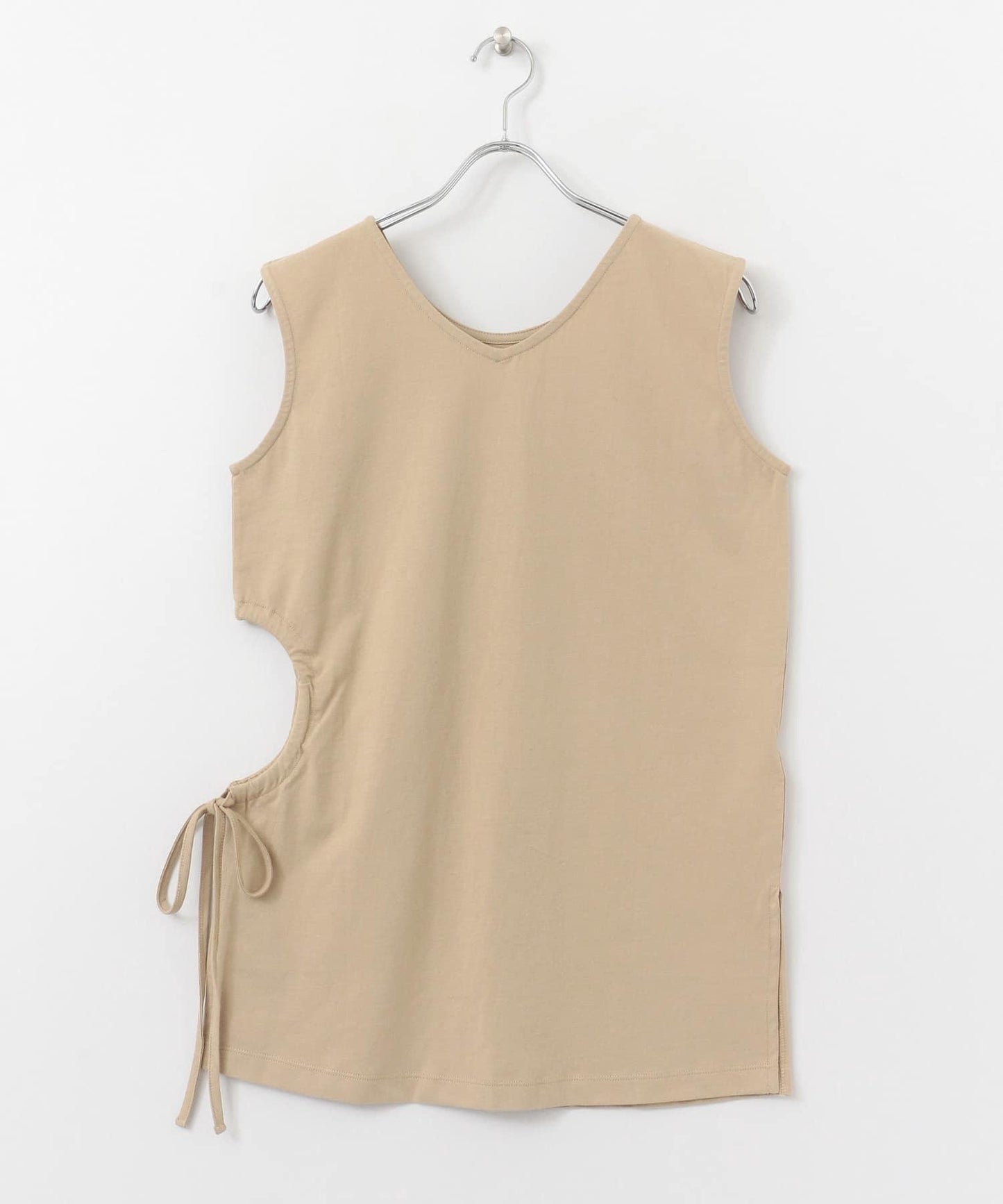 腰部開口設計寬鬆套頭衫